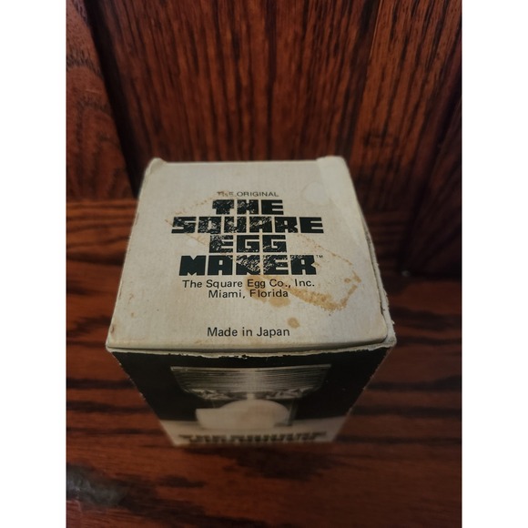 Egg‎ Cuber Square Egg Novelty Kitchen Gadget with Box  Vintage 1977 - Picture 3 of 5